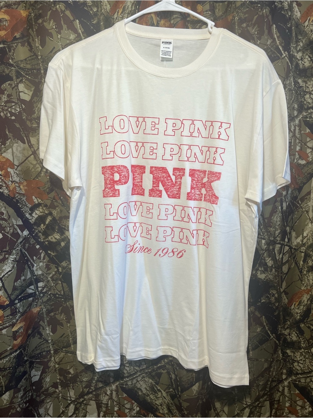 VS PINK campus tee NWT